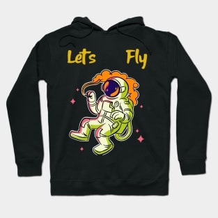 Let's Fly Funny T-shirt Design Hoodie